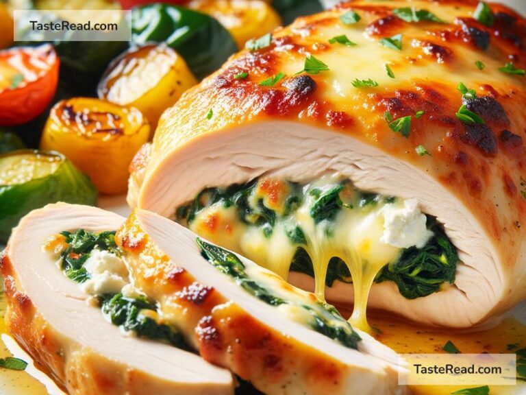 How to create cheesy spinach and feta stuffed chicken breasts