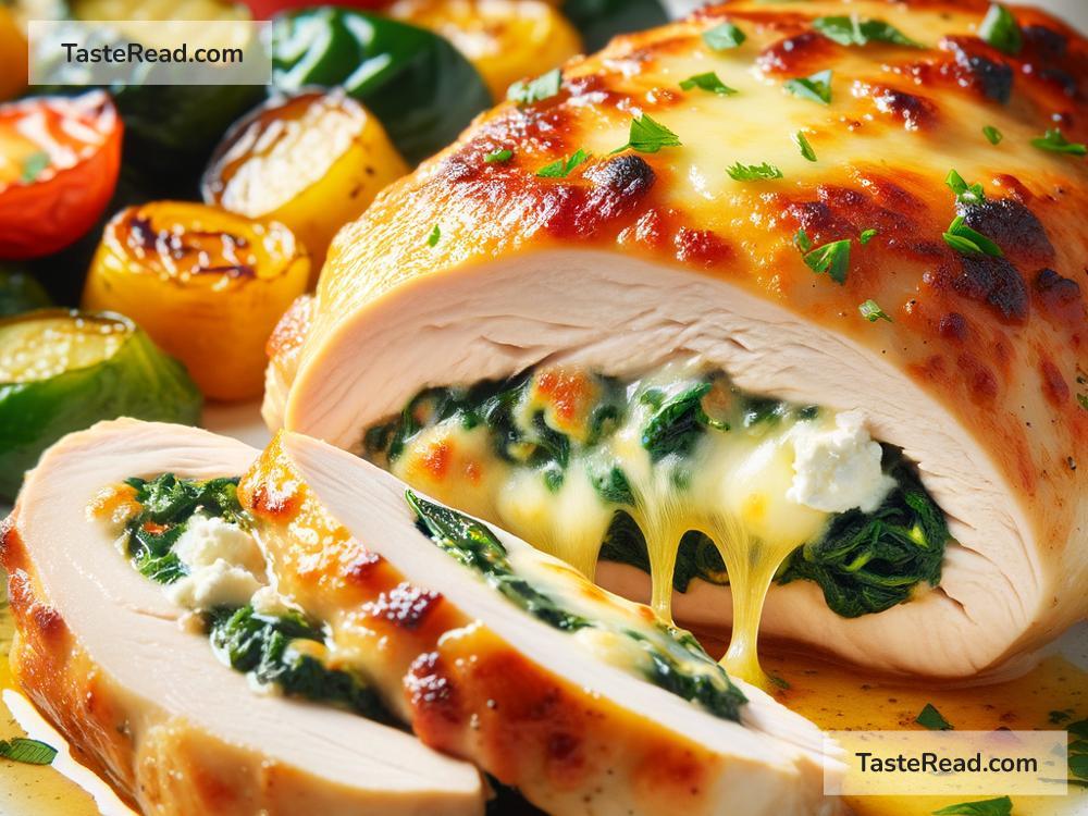 How to create cheesy spinach and feta stuffed chicken breasts