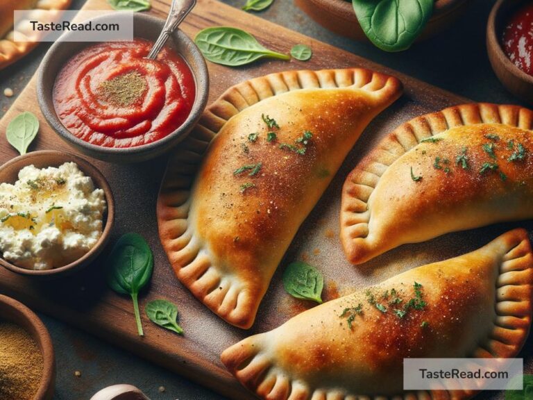 How to create cheesy spinach and ricotta calzones