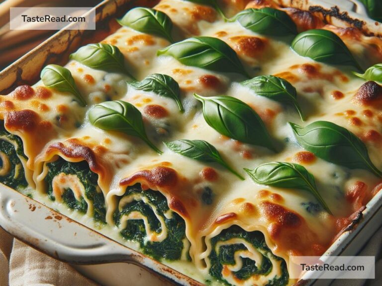 How to create cheesy spinach and ricotta lasagna rolls