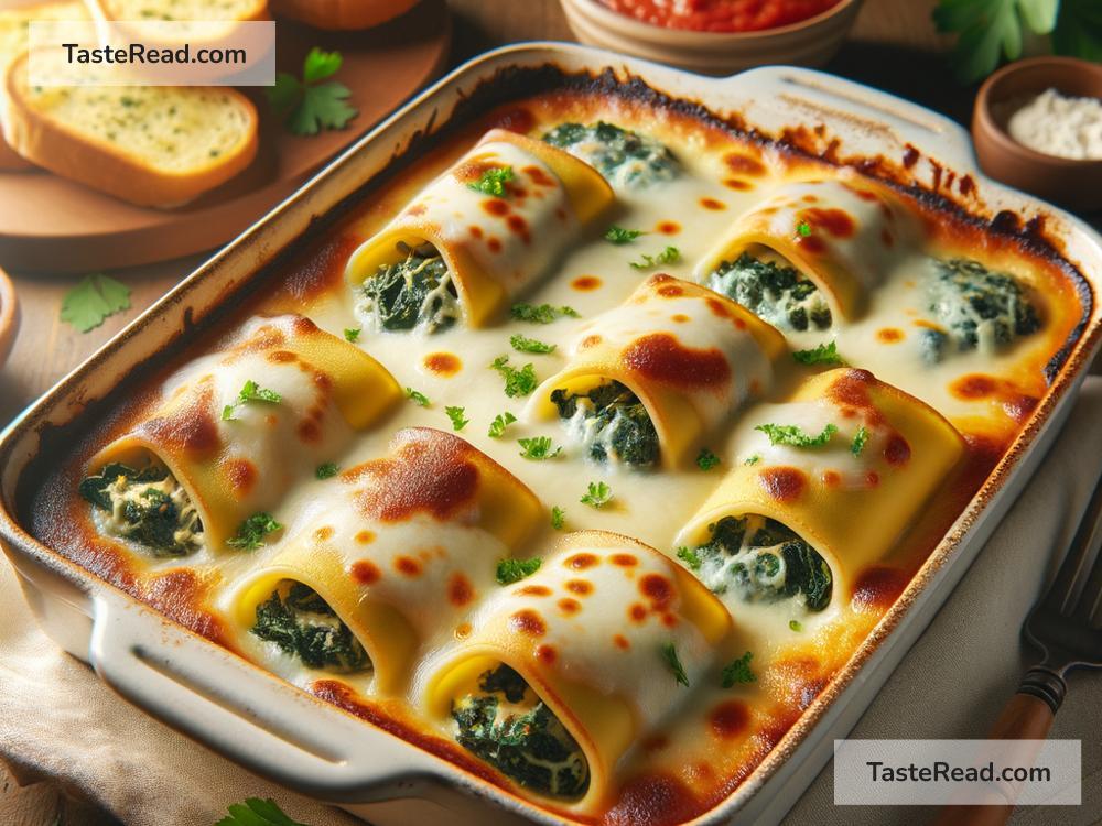 How to create cheesy spinach and ricotta stuffed manicotti