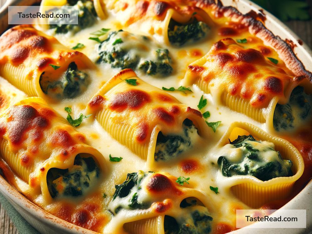 How to create cheesy spinach and ricotta stuffed shells