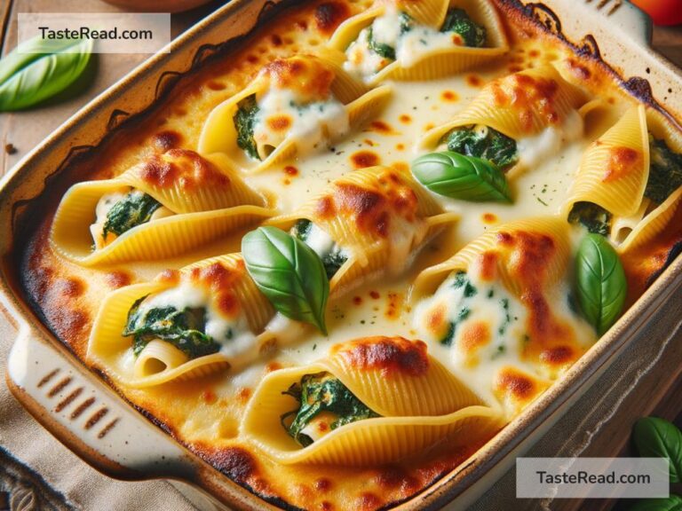 How to create cheesy spinach and ricotta stuffed shells
