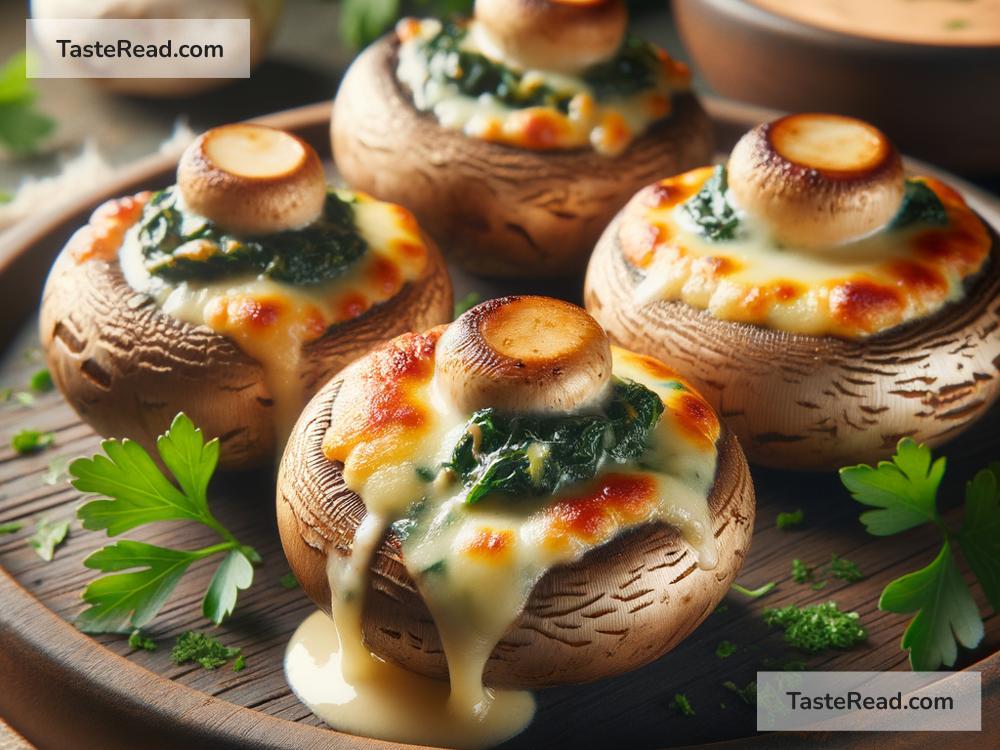 How to create cheesy spinach stuffed mushrooms