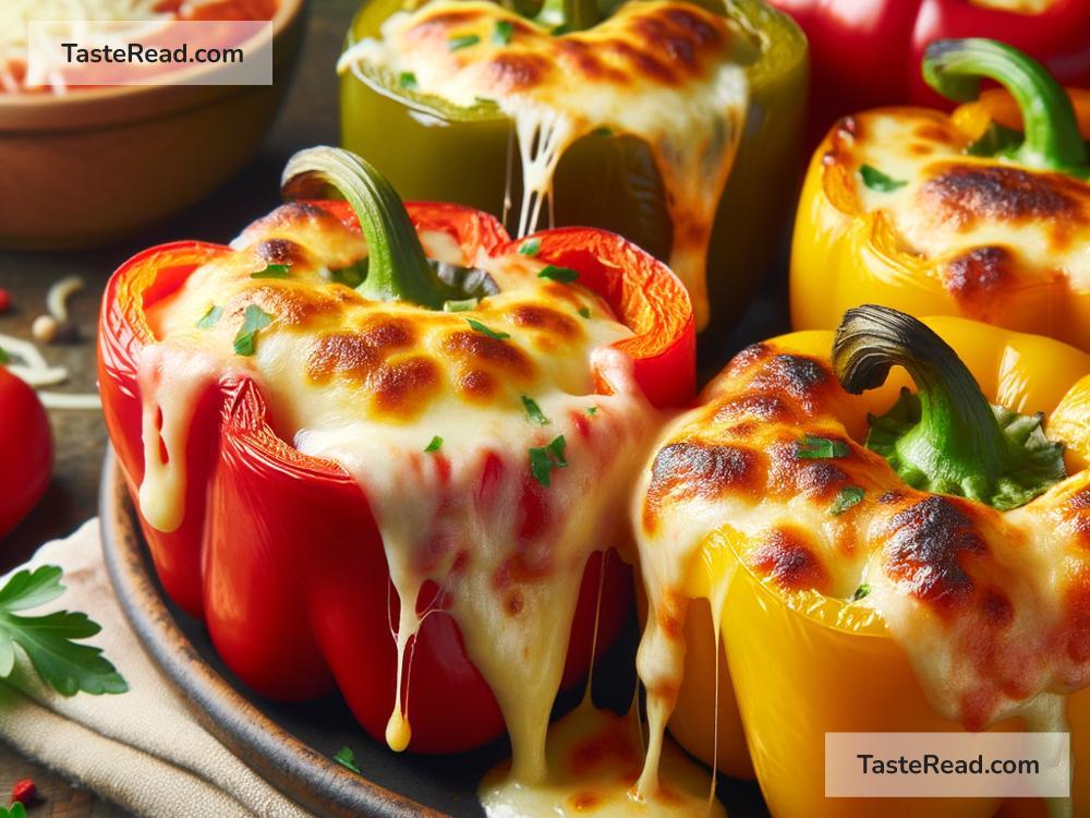 How to create cheesy stuffed bell peppers