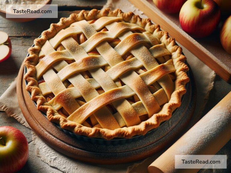How to create classic apple pie with lattice crust