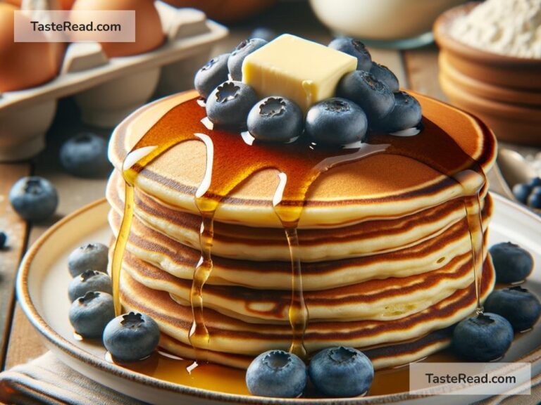 How to create classic blueberry pancakes