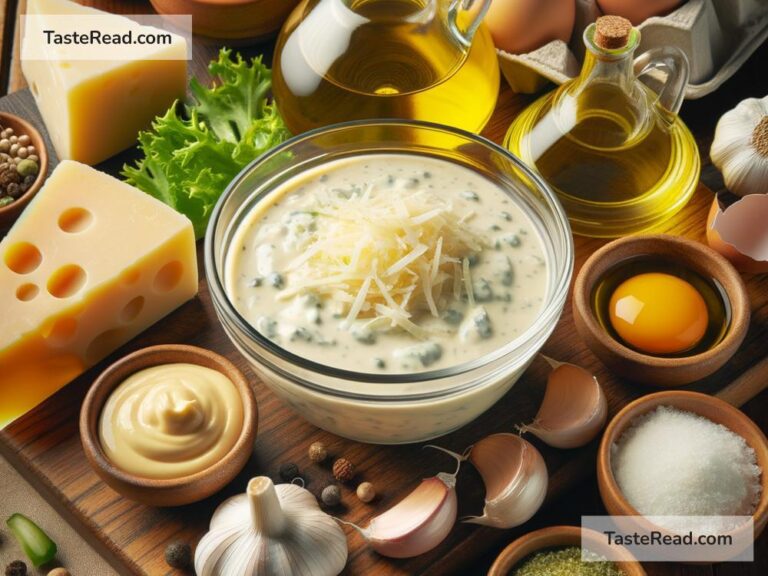 How to create classic Caesar salad dressing