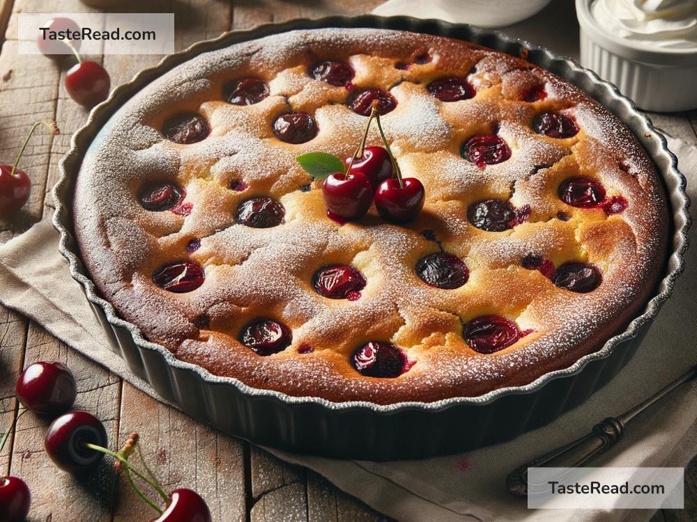 How to create classic cherry clafoutis