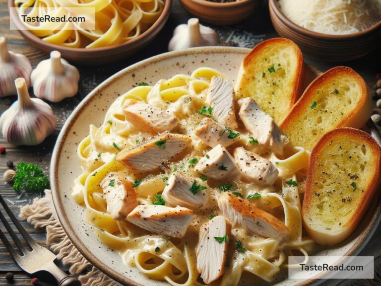 How to create classic chicken Alfredo