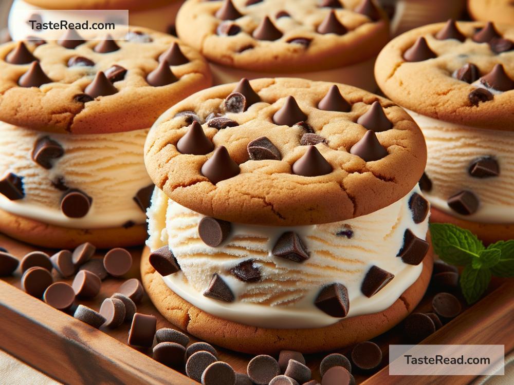How to create classic chocolate chip ice cream sandwiches