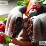 How to create classic chocolate lava cake
