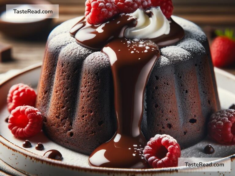 How to create classic chocolate lava cakes