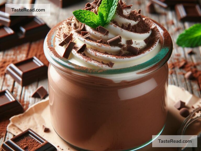 How to create classic chocolate mousse