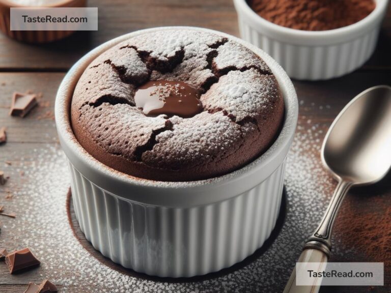 How to create classic chocolate soufflé