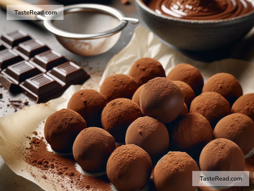 How to create classic chocolate truffles