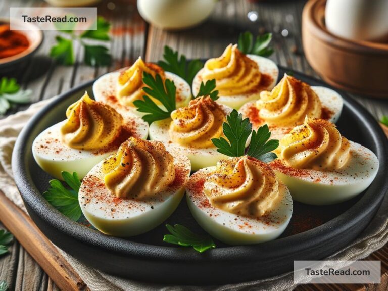 how to create classic deviled eggs