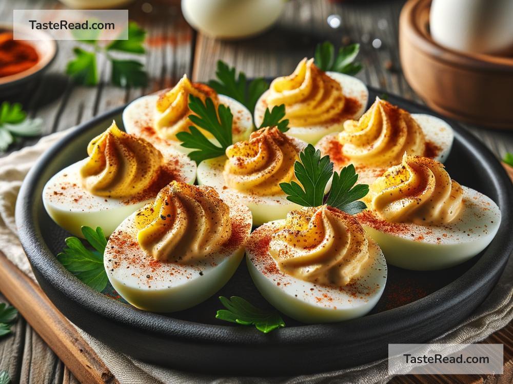 how to create classic deviled eggs