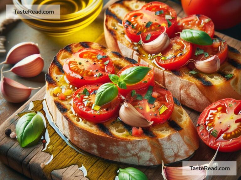 How to create classic Italian bruschetta