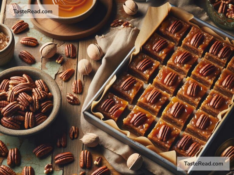 How to create classic pecan pie bars
