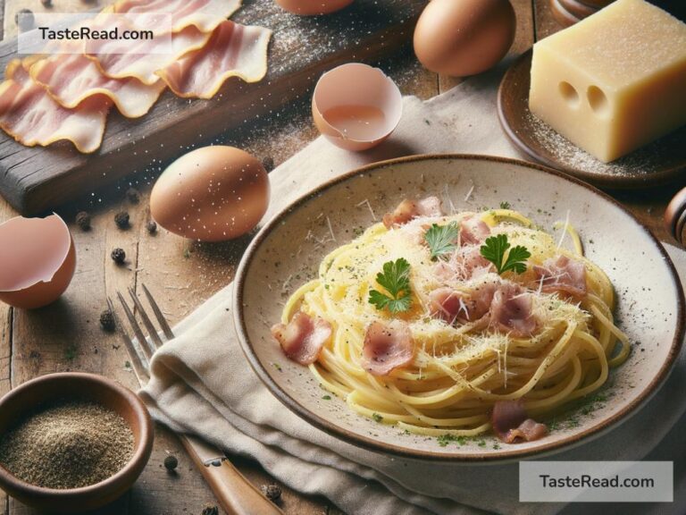 How to create classic spaghetti carbonara