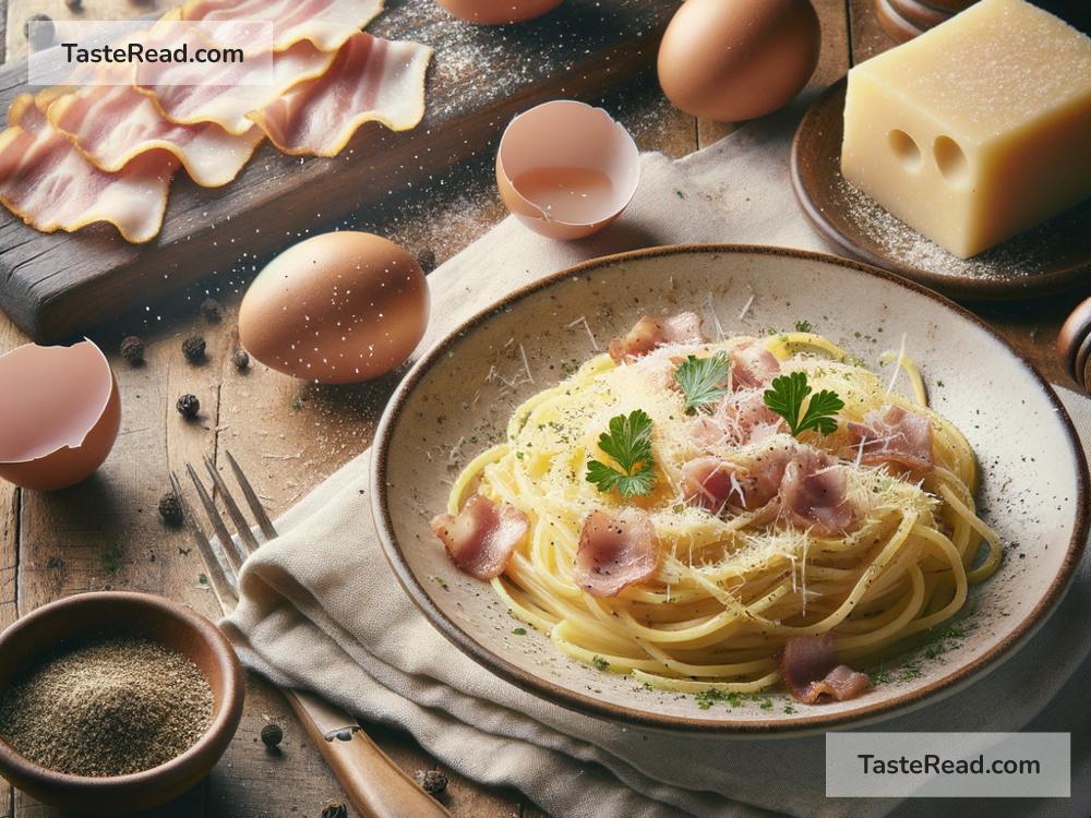 How to create classic spaghetti carbonara