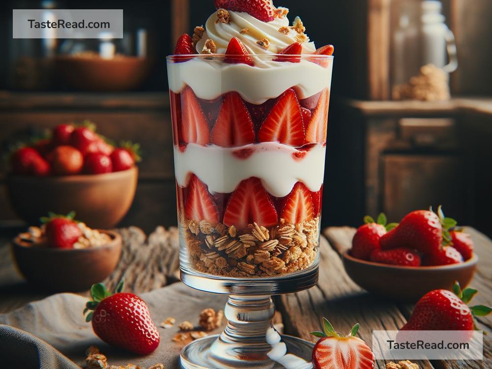 How to create classic strawberry and cream parfaits