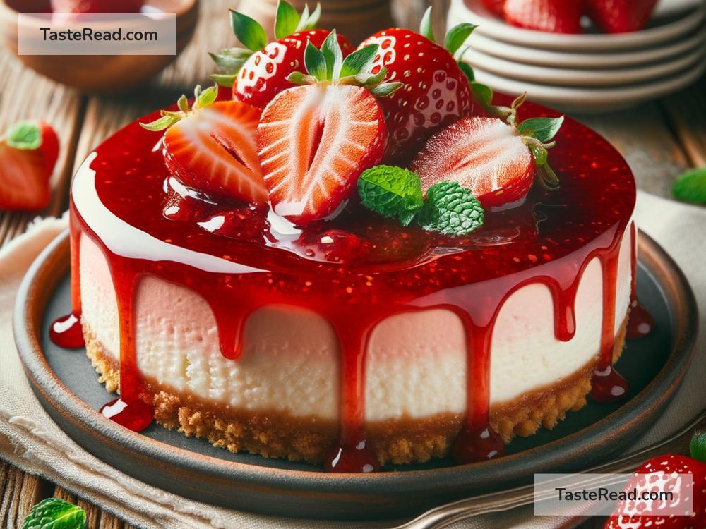 How to create classic strawberry cheesecake