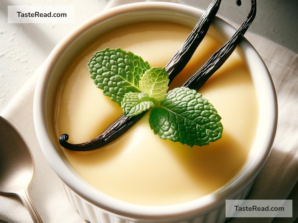 How to create classic vanilla bean custard