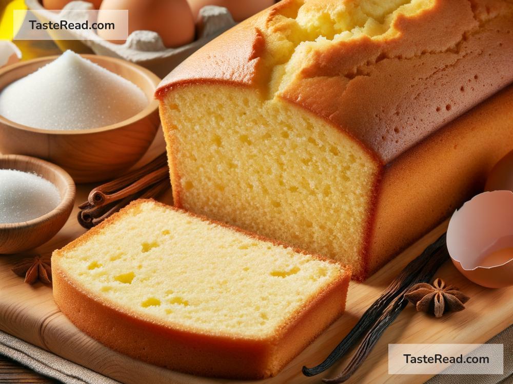 How to create classic vanilla pound cake