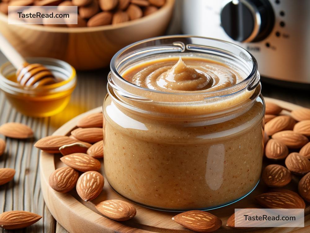 how to create creamy almond butter