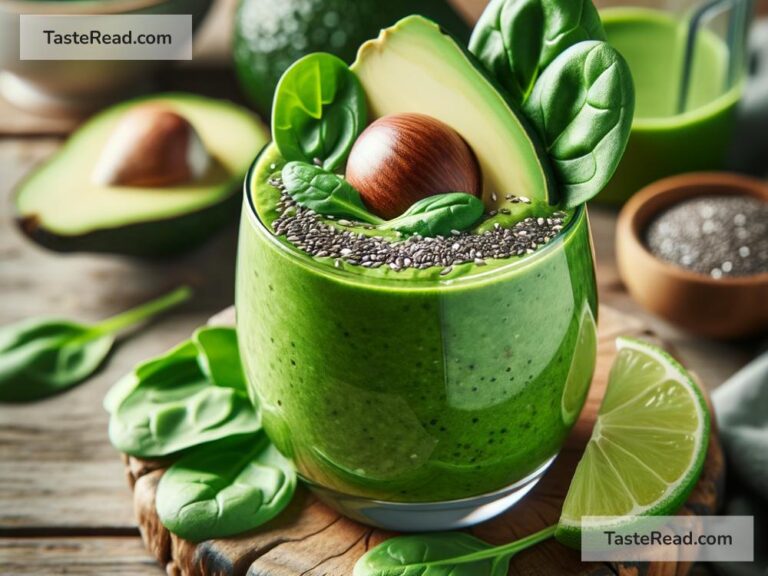 How to create creamy avocado and spinach smoothie