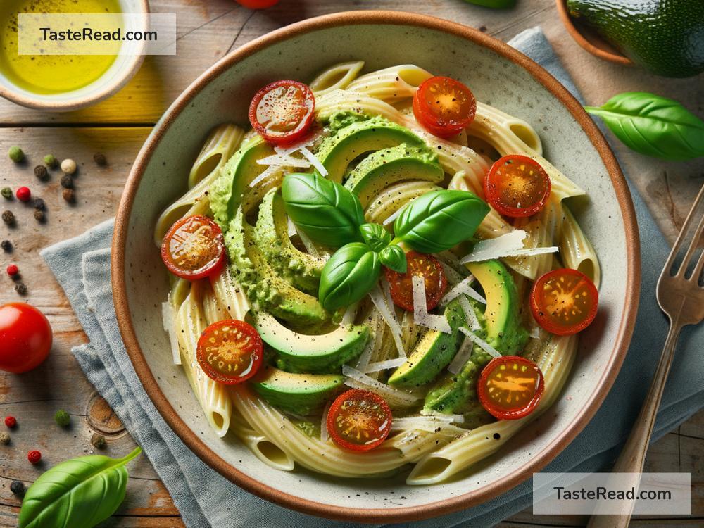 How to create creamy avocado basil pasta