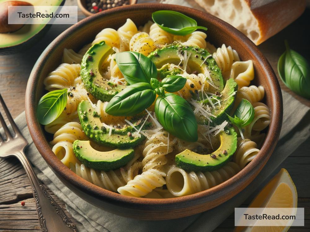 How to create creamy avocado basil pasta