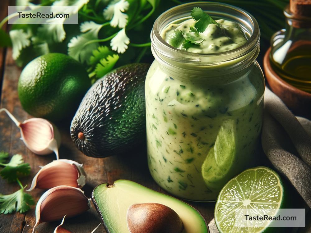 How to create creamy avocado cilantro dressing