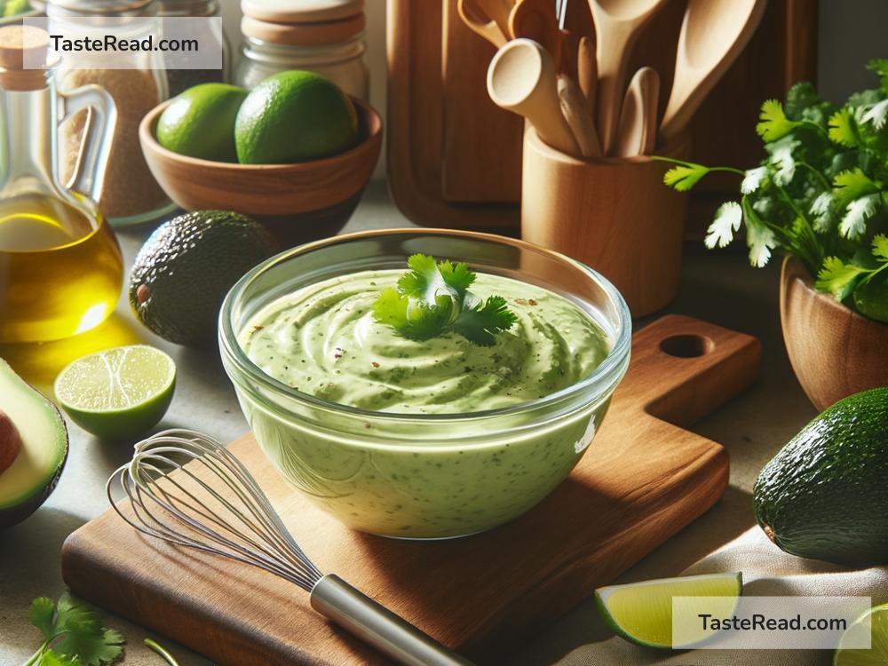 How to create creamy avocado cilantro lime dressing