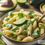 How to create creamy avocado cilantro pasta sauce
