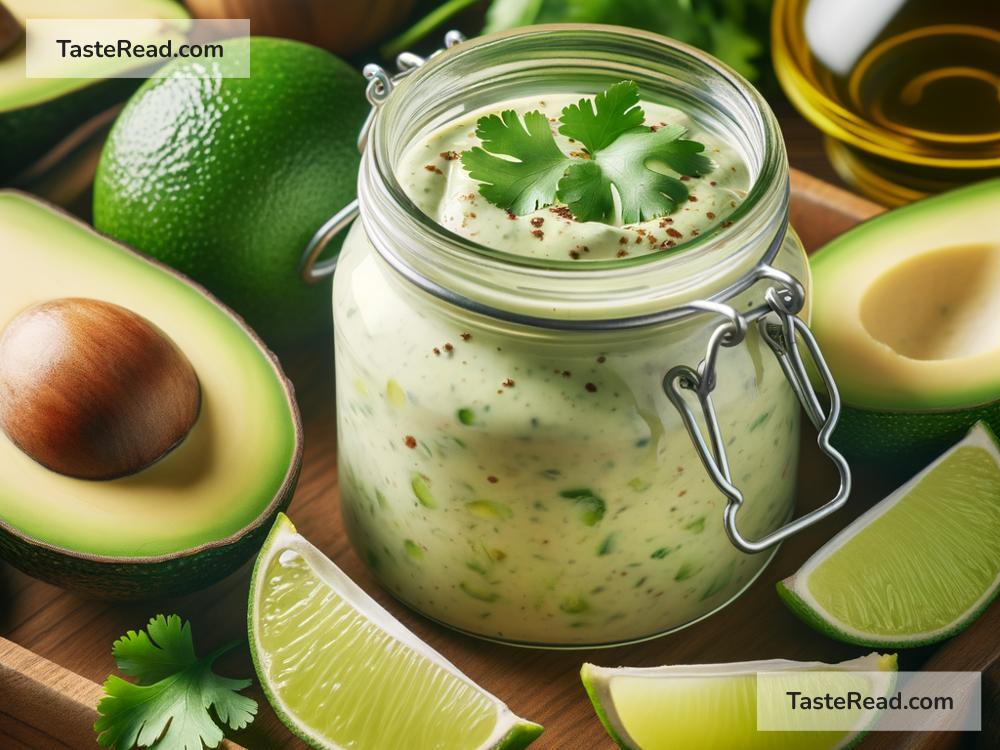 How to create creamy avocado lime dressing