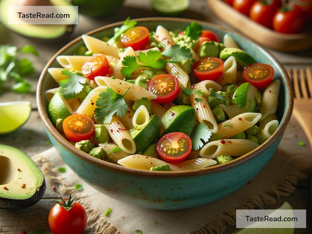 How to create creamy avocado lime pasta salad