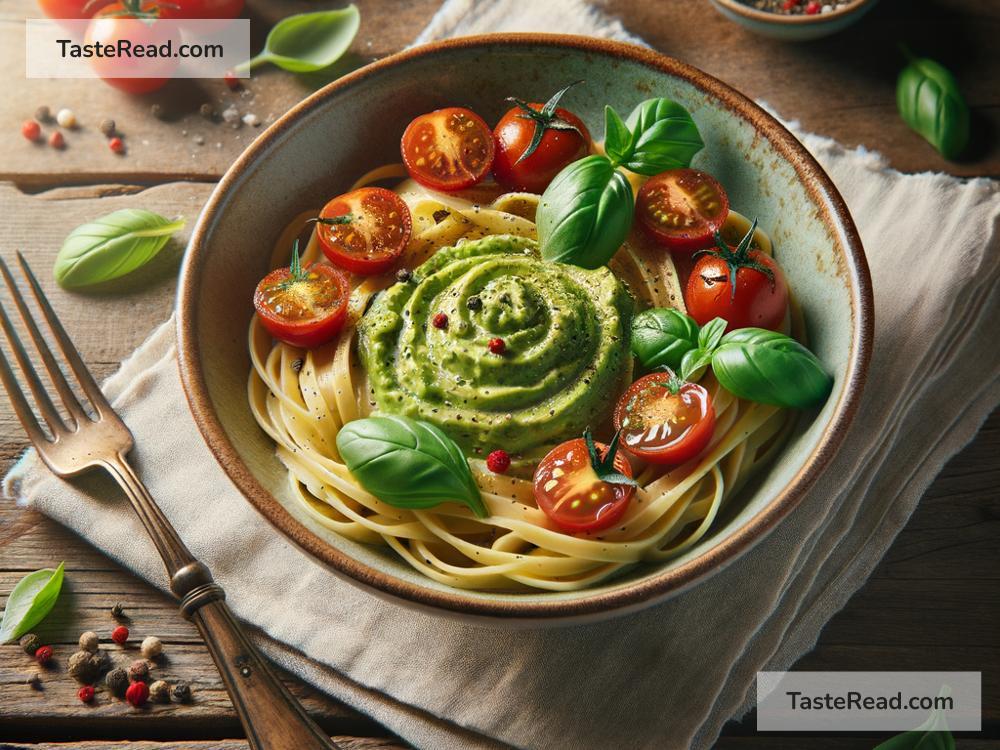 How to create creamy avocado pasta with cherry tomatoes