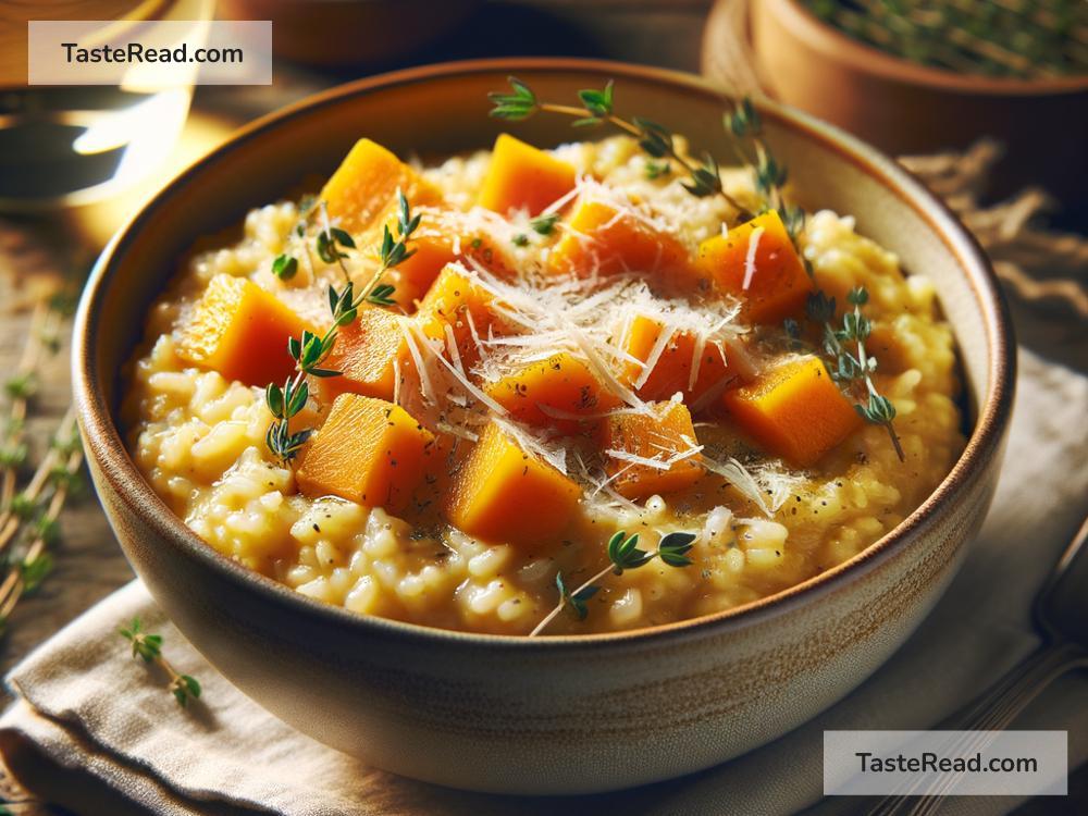 How to create creamy butternut squash risotto