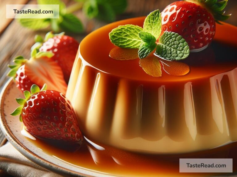 how to create creamy caramel flan