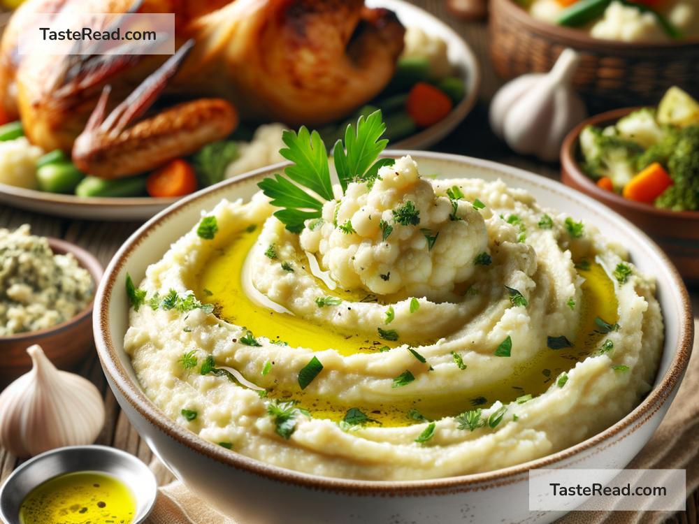 how to create creamy cauliflower mash
