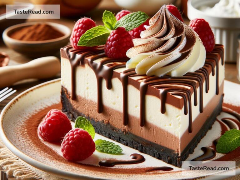 how to create creamy chocolate swirl cheesecake