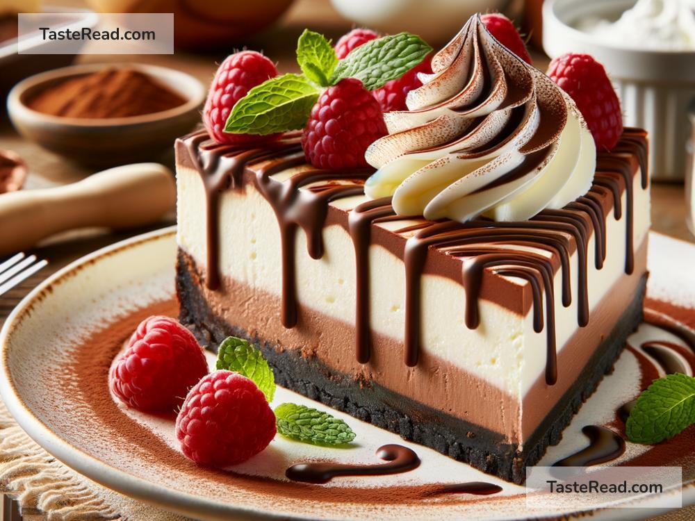 how to create creamy chocolate swirl cheesecake