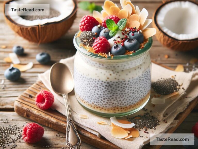 How to create creamy coconut chia pudding
