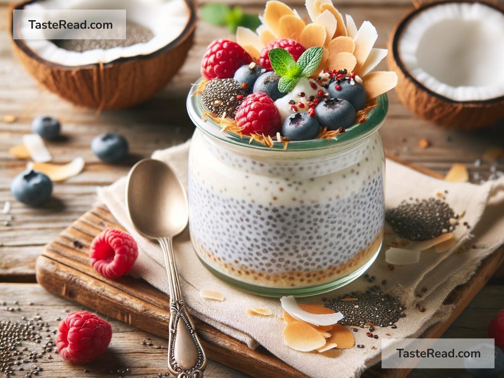 How to create creamy coconut chia pudding