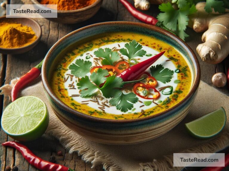 How to create creamy coconut curry soup