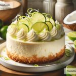 How to create creamy coconut lime cheesecake
