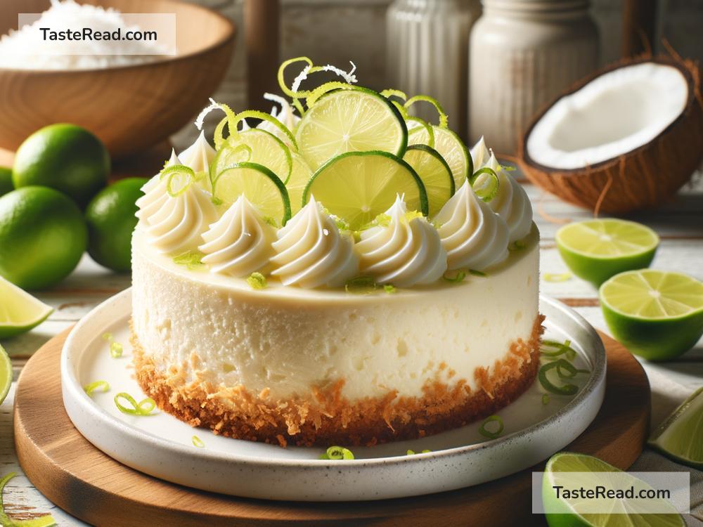 How to create creamy coconut lime cheesecake